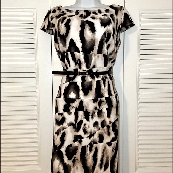 Alyx Panther Patterned, Belted Dress